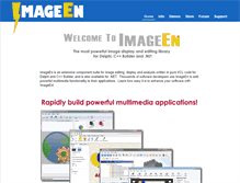 Tablet Screenshot of imageen.com